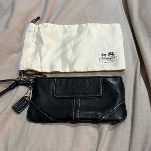 Perfect coach wristlet